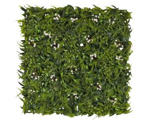 hjh OFFICE Mur végétal Artificiel More Green I 50x50 cm Tapis végétal d'intérieur comme végétalisation Murale, Tableau végétal Déco, Vert