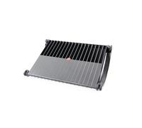 hjh OFFICE Repose Pied Bureau PODI Repose-pieds ergonomique, pour Bureau et Maison, Noir 830011