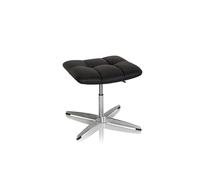 hjh OFFICE Tabouret rembourré SARANTO Similicuir Noir