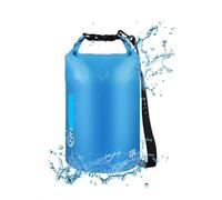 HJHB1WL Sac étanche léger enroulable pour homme et femme 5 L/10 L/20 L pour kayak, rafting, plage, bateau, natation et ski - 5 l, bleu, 10 l