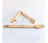 HJHLYJQBF Articulations Flexibles des Bras et des Mains de Mannequin, Bras de Mannequin en Bois Adult Female Model Arms Original Color Solid Wood Model
