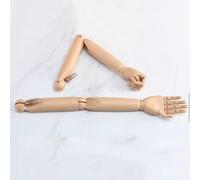 HJHLYJQBF Articulations Flexibles des Bras et des Mains de Mannequin, Bras de Mannequin en Bois Adult Male Model Arms Plastic Version