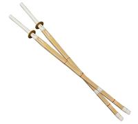 HJHUUA (80 cm,100 cm,120 cm) Épée de samouraï en Bambou Naturel,Épées en Bois de Pratique du Kendo,Katana Japonais en Bois Fait à la Main pour l'entraînement,Les Cadeaux,Le Cosplay - 1 pièce/2 pièces