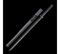 HJHUUA Épée Chinoise en Bambou Naturel de 107,5 cm,Bokken Fait Main,épée Droite en Bois pour Cadeaux,Cosplay,Accessoires,fêtes,entraînement.