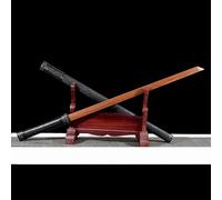 HJHUUA Épée Tang en Bois,Bokken Fait à la Main,épées Droites en Bois de 100 cm pour Les Arts Martiaux,l'entraînement,Le Cosplay,Les Cadeaux,la décoration,l'affichage