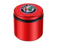 HJHYYHG Cendrier Voiture, pour Alfa Romeo Giulia Cendrier en Acier Inoxydable avec Couvercle Cendrier pour Voiture, Maison,C