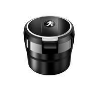 HJHYYHG Cendrier Voiture, pour Peugeot Expert 2016-2022 Cendrier en Acier Inoxydable avec Couvercle Cendrier pour Voiture, Maison,A