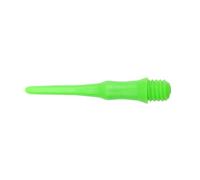 HJIAMA 200 Pièces Flechette Pointe Plastique, 27 mm Embout Flechette Pointe Plastique 2BA, Remplacer Flechette Pointe Plastique Vert, Pointe Fléchette Souple aux Débutants Amateurs Fléchettes