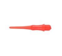 HJIAMA 200 Pièces Flechette Pointe Plastique, 27 mm Embout Pointe Flechette Plastique 2BA, Remplacer Flechette Pointe Plastique Rouge, Pointe Fléchette Souple aux Débutants Amateurs Fléchettes