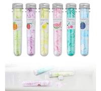 HJIAMA 6 Pièces Papier Savon, Flocons de Savon, Colis Individuel, avec bac à Poussière, Mini Papier Savon, Convient pour Voyages, Camping, Bureau