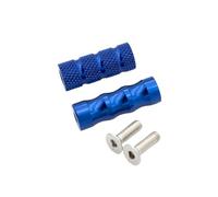 Hjiaodq Sélecteurs De Vitesse pour R3 Pour R25 Pour MT03 Pour MT07 Pour MT09 6MM Moto Levier De Frein Pédales Repose Pieds Arrière(CNC Blue)