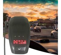 HJJH Voiture Détecteur De Radar, Système D'alerte Vocale, Compteur De Vitesse en Mode Ville Et Autoroute, Routes en Temps réel avec Voix alerteAffichage