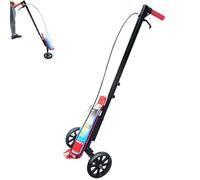 HJJP Machine de marquage de peinture par pulvérisation de route - Tracez des lignes droites, des courbes, des cercles | Largeur de 5 à 15 cm - Idéal pour les routes, les usines, les garages, les