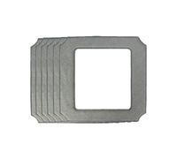 HJKBCLEH Chiffon De Nettoyage 24 X 24 Cm, Compatible avec Le Robot Nettoyeur De Vitres Windobot, S6 Ultra, Chiffons Épais Lavables De Remplacement for Vitres(5pcs)