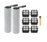 HJKBCLEH Pièces De Rechange for Filtre, Compatibles avec L'aspirateur sans Fil Tineco Floor One S5 Combo, Accessoires for Aspirateur Eau Et Poussière, Rouleau-Brosse(8PCS B)