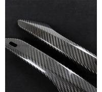 HJKDSZ Couvercle Poignée Porte Fiber De Carbone Véritable, Pièces Voiture Avec Trou D'entrée Intelligent Pour Lexus RC300H 200t 300 350 RC F Sport 2015 - 2019 Couvercle poignée porte extérieure