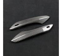HJKDSZ Couverture Poignée Porte Extérieure Voiture En Fiber De Carbone Véritable, Autocollant Garniture Pour Lexus RC300H 200t 300 350 RC F Sport 2015 - 2019 Couvercle poignée porte extérieure