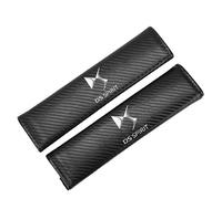 HJKJNBF 2 pièces Voiture Ceinture de Sécurité Coussin, pour DS Wild Rubis Spirit DS3 Cabrio DS4S DS6 DS7 Crossback Coussin Ceinture de Sécurité Protéger CouEpaules