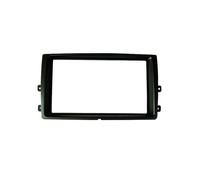 HJLHUIDM Façade d'autoradio double DIN de rechange compatible avec Kia Forte Cerato 2009 - Kit d'installation - Plaque frontale et panneau DVD - Intérieur de voiture (178 x 102 mm)