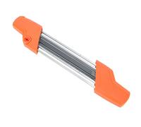 HJLIAN Affuteuse de tronconneuse portative de 4,8 mm, lime d'affutage adaptee aux modeles STIHL 5605 750 4303 3/8 po P et 0,325 orange