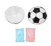 HJLIAN Ballon de football revelateur de genre avec poudre bleu rose pour fete prenatale garcon fille
