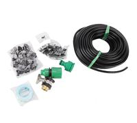 HJLIAN Kit de pulverisation d'eau pour systeme d'irrigation de jardin, tuyau a micro-jet 20 m 4/7