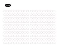 HJLIAN Lot de 200 joints d'etancheite pour pulverisateur electrique agricole, buse de pulverisation transparente, joint torique