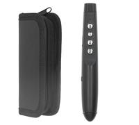 HJLIAN Pointeur laser 4 touches, 109 m, telecommande multifonction, rotation de page, lecture multimedia, presentation precise, clicker