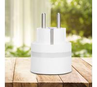 HJLIAN Prise Wi-Fi UE, interrupteur intelligent, minuterie, telecommande par application, prise sans fil 110-240 V