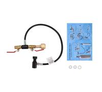 HJLIAN Station de remplissage de bouteille de CO2 avec tuyau G5/8 de 24 pouces, adaptateur de remplissage et de charge