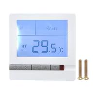 HJLIAN Thermostat intelligent multifonction avec fonction de ventilation, controleur de climatisation, AC220 V, pour hotel, restaurant, hall