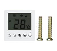 HJLIAN Thermostat numerique LCD 8839F, controleur de temperature de climatiseur avec ecran tactile, AC 180-260 V