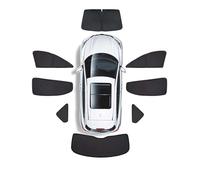 Pare-Soleil de Voiture pour Volvo V60 2018-2023, moustiquaire pour fenêtre complète, Rideau de Voiture magnétique résistant au Soleil, Protecteur d'écran de Voiture Pliable,8pcs-Wholecar