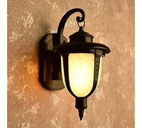 HJLJKG Bar Cafe Antique Lantern Clothing Restaurant Aisle Industrial Lamp Balcony Wall Lampe, Appliques murales Modernes (Couleur: Blanc, Taille: cuivre Rouge)