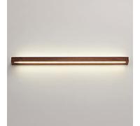 HJLJKG Éclairage Mural Long en Bois Indoor Linear MURCE SONCE Leur LEILLE Lecture Leur Corps Murs avec OBEI Acrylique Moder