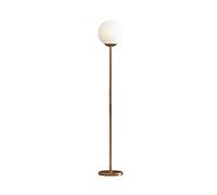 HJLJKG Lampadaire Lámppara de Pie 12W Lampadaire Moderne Minimaliste en Or Lecture Debout Lampe Debout avec Un Verre à Lampe de Luxe