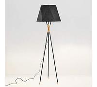 HJLJKG Lampe de Sol lampadaire Nordique lampadaire postmoderne minimalisme lampadaire pour la Chambre à Coucher du Salon décoration de Chevet de cheminée Trépied de Fer Debout Lampe/Petit