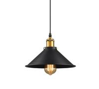 HJLJKG Lighting Kit for Kitchen & Dining - Iron Pendant Lamp, Retro Farmhouse Style (23 cm)