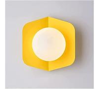 HJLJKG Lumière Murale de Couleur de Bonbons Simples Moderne, Lampe d'atmosphère de Chevet, Créative Kids Room Decorative Wall Sonce, Fixtures d'éclairage intérieur pour Le Restaurant de Porte