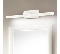 HJLJKG Miroir Light Vanité Vanité Éclairage de Salle de Bain Moderne Mirror Lumière, Barre Blanche Murale Murne Gronie Vanité Moup de Support La Lampe, Pendante Lumière