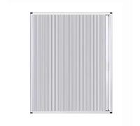 HJLKDYM Stores Plissés Sans Fil Pour Fenêtre Filtrant La Lumière, Stores Temporaires, Stores Auto-adhésifs Sans Perçage, Installation Facile.(Blanc,80x100cm)