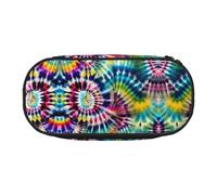 HJLUUFT Exotic Tribe Trousse à crayons simple et robuste avec imprimé tie-dye