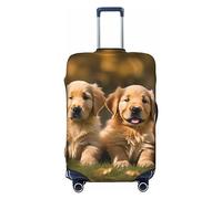 HJLUUFT Golden Retriever Housse de protection lavable anti-rayures Motif chiens chiots animaux domestiques, Noir , M
