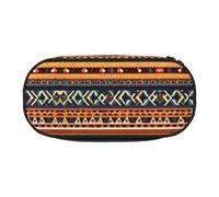 HJLUUFT Trousse à crayons avec motifs nationaux africains - Simple et robuste - Multifonctionnel - Organiseur de papeterie de bureau