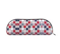 HJLUUFT Trousse de rangement semi-circulaire avec motif étoiles. Trousse élégante et légère pour le bureau, la vie et les voyages
