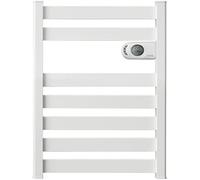 HJM Radiateur ZINNIA Sèche-Serviettes en Aluminium 500W - Sécurité Renforcée. Détection de Fenêtres Ouvertes. Chauffage Rapide. Faible Consommation d'Énergie. Fabriqué en Espagne