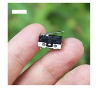 HJNAOKGWHQ 10PCS Limit Switch NO NC 3 Pins PCB Terminals 1A 125V Button Switch Small Snap Action Push