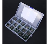 HJNAOKGWHQ 150pcs 100V 15 Value Polyester Film Capacitors Assortment Kit Box,Convenient and Practical, Popular in Electronic Enthusiasts and Amateurs, Including Popular Types to Meet Basic diy