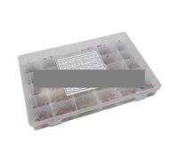 HJNAOKGWHQ 3600PCS 1PF-100nF Ceramic Capacitor Assortment Kit 10PF 22PF 33PF 47PF 100PF 330PF 470PF 1NF 10NF 47NF 50V Capacitors Set diy