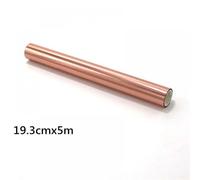 hJNGdU 19. 3 cm x 5m Feuille de Transfert de Chaleur holographique Compatible avec Les imprimantes Laser et Les laminateurs DIY CRACHET Toner Toner RÉACTIVE Compatible avec Crafts 2022(Rose Golden)